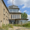 Abfertigungsgebäude mit Tower Flughafen Leipzig-Mockau