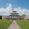 Abfertigungsgebäude mit Tower Flughafen Leipzig-Mockau