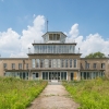 Abfertigungsgebäude mit Tower Flughafen Leipzig-Mockau